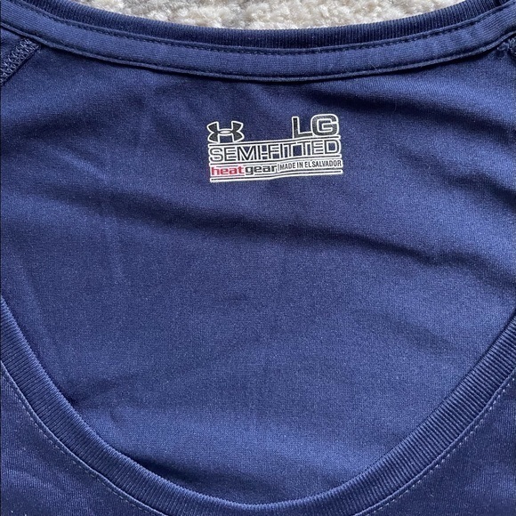 UNDER ARMOUR Navy Blue Performance PGA Championship Shirt Vintage‎ Size Large - Picture 3 of 4